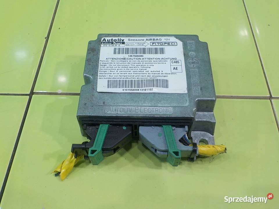 CITROEN NEMO 14 B 10r VAN modul sensor AIRBAG