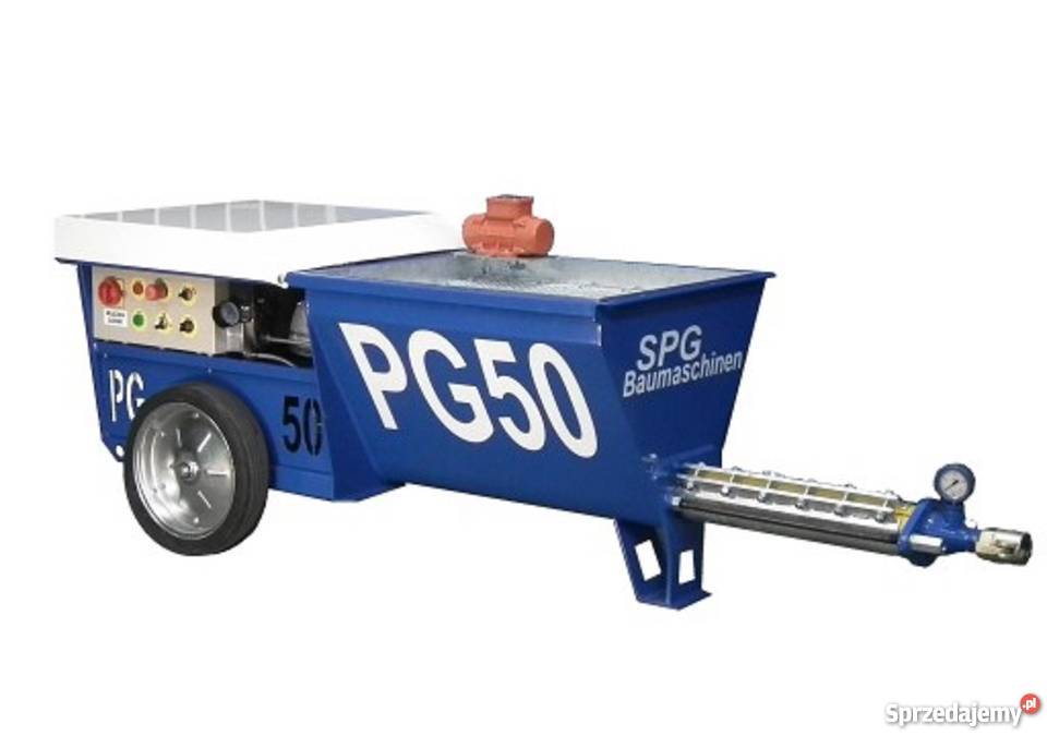 Agregat tynkarski PG 50 torkretnica natrysk