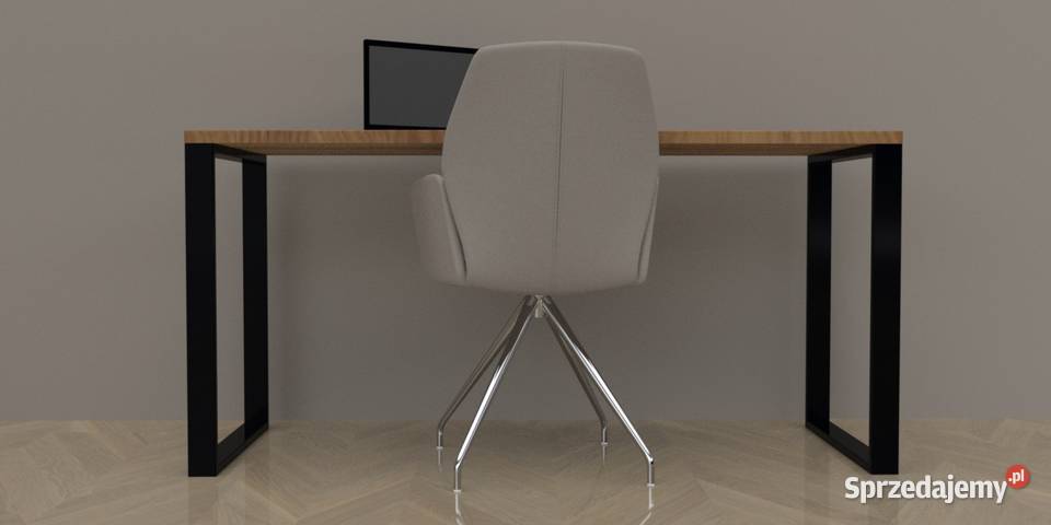 Nogi metalowe loftowe do stołu biurka industrial 60cm Akcesoria meblowe podkarpackie Mielec