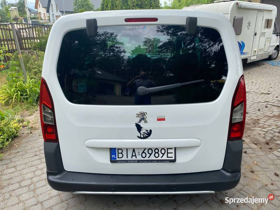 Peugeot Partner 16HDI 2014r 7 osobowy klimatyzacja Białystok