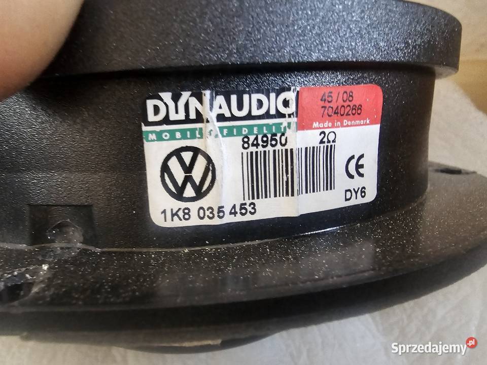 GŁOŚNIK NISKOTONOWY VW DYNAUDIO 1K8035453 lubuskie Wschowa