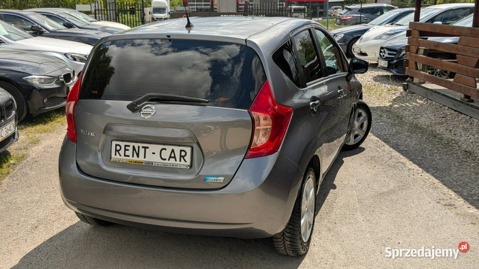 Nissan Note 15dCi90BezwypadkowyKlimatyzacja Navi 90KM Częstochowa