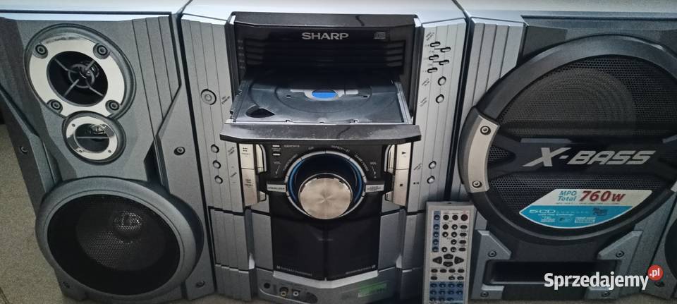 SHARP CDSW200H Wieża o mocy 760 w oryginalny Sędziszów