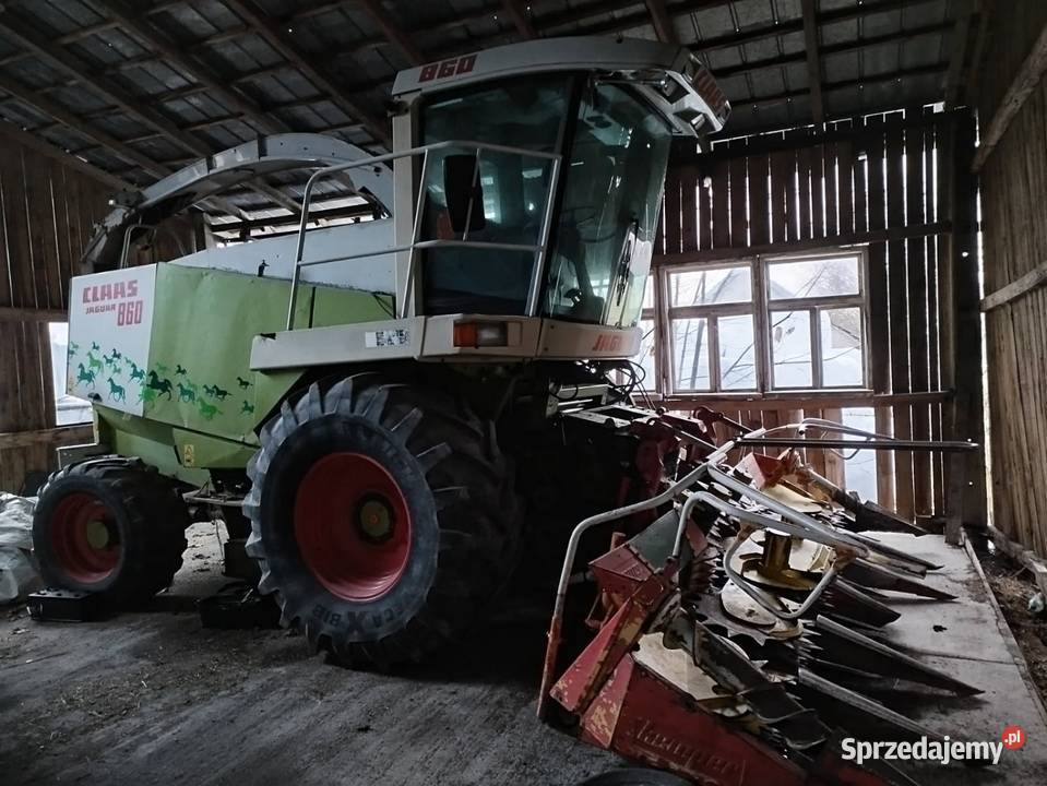 Sieczkarnia Claas jaguar 860 podlaskie Janów