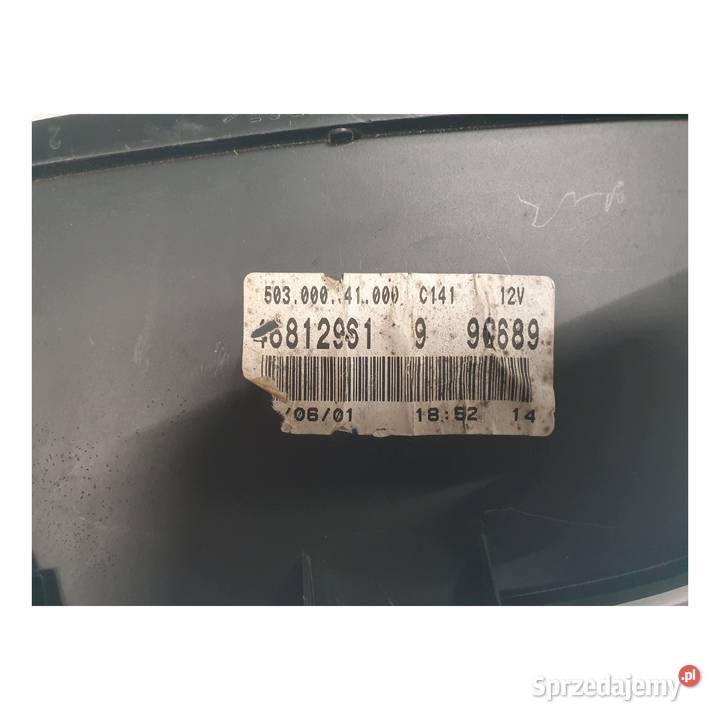LICZNIK ZEGARY 46812961 Fiat Punto II 12 8V 16V Chełm