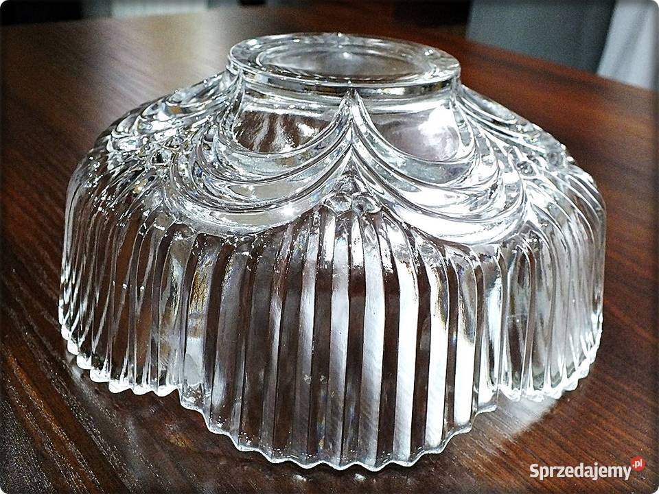 Stara Misa Miska Kryształowa HSG Ząbkowice lata Porcelana i szkło lubuskie