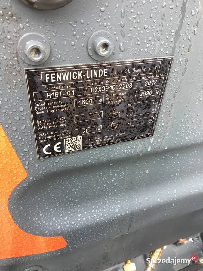 Wózek widłowy LINDE Rzeszów