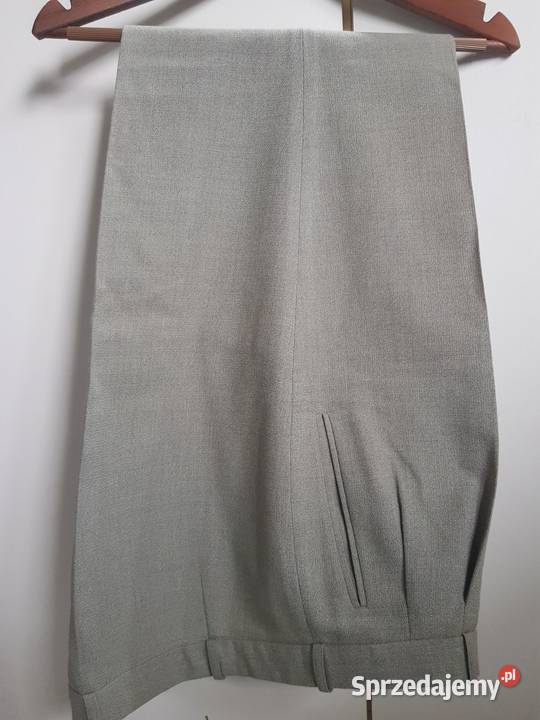 XLmęskie spodnie uniwersalne eleganckie wizytowe Rozmiar XL