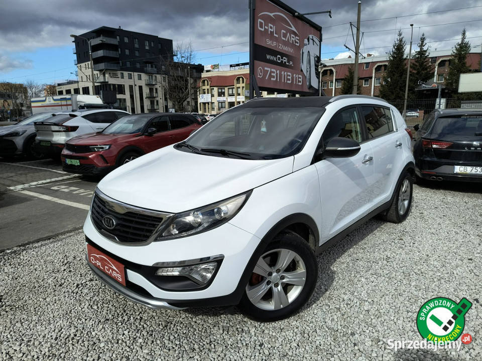 Kia Sportage ALU 17półskórakamera Rok produkcji 2012 Bydgoszcz