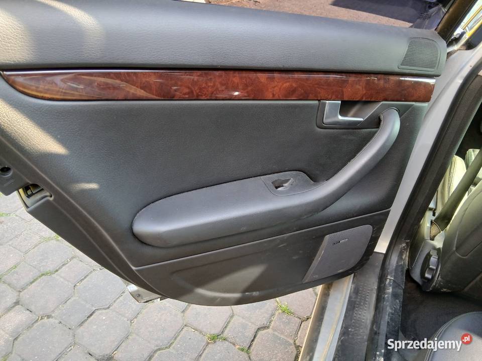 Boczek soul czarna skóra Audi A4 B6 B7 Avant Szczerbice