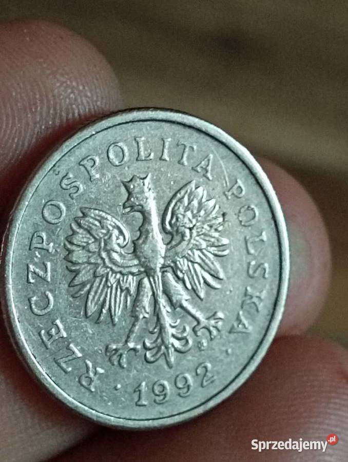 Sprzedam vvmonete 1 zloty 1992 r Numizmatyka lubelskie Chełm