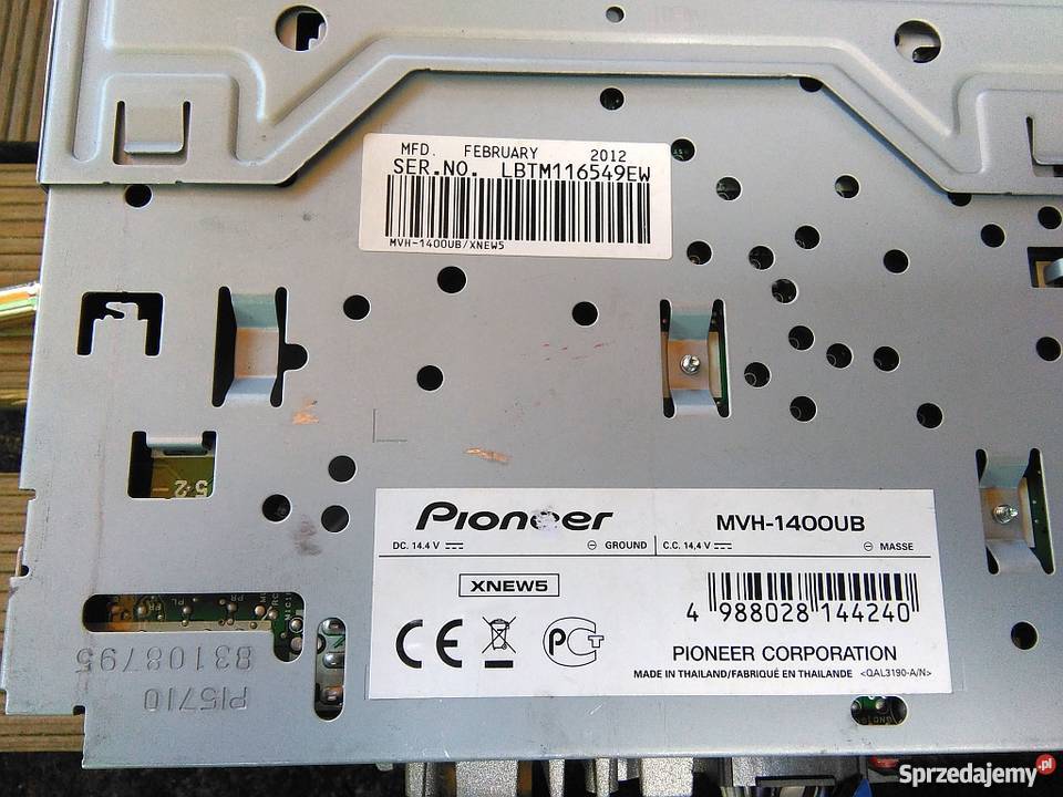 Radio samochodowe Pioneer MVH1400UB Szklarska Poręba