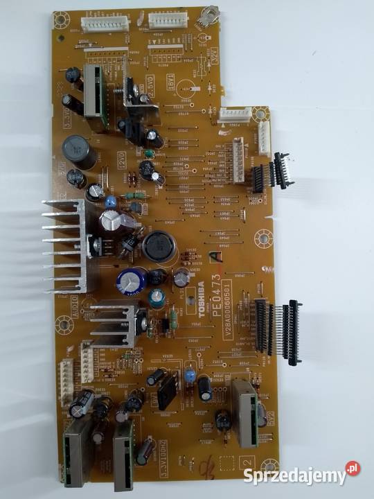 Zasilacz tv Toshiba V28A00060501PE0473A Części i akcesoria