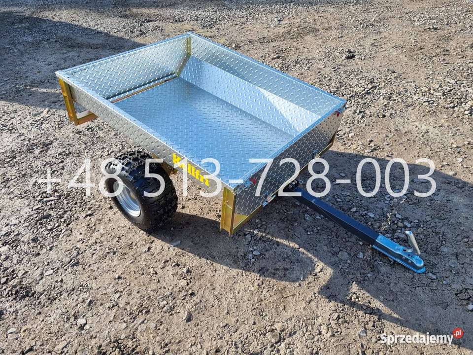 Przyczepa z wywrotem ATV 500 Kellfri Przyczepy rolnicze