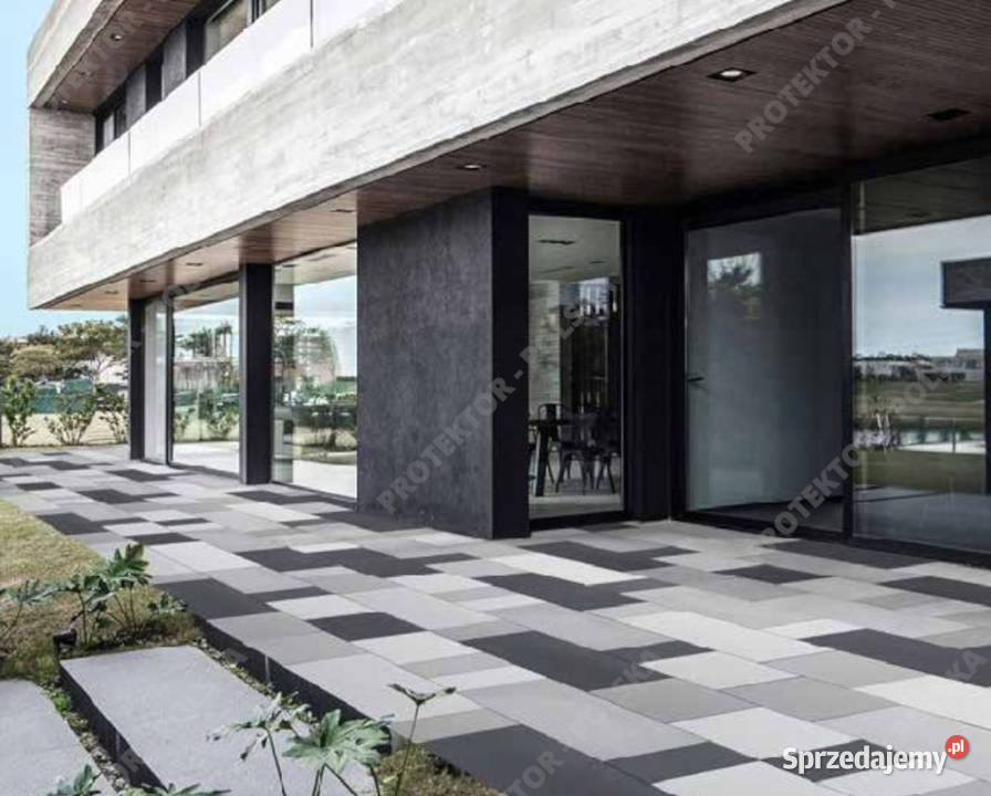 Venetto 90x90 płyta kostka bruk deptak chodnik Strzelce Opolskie