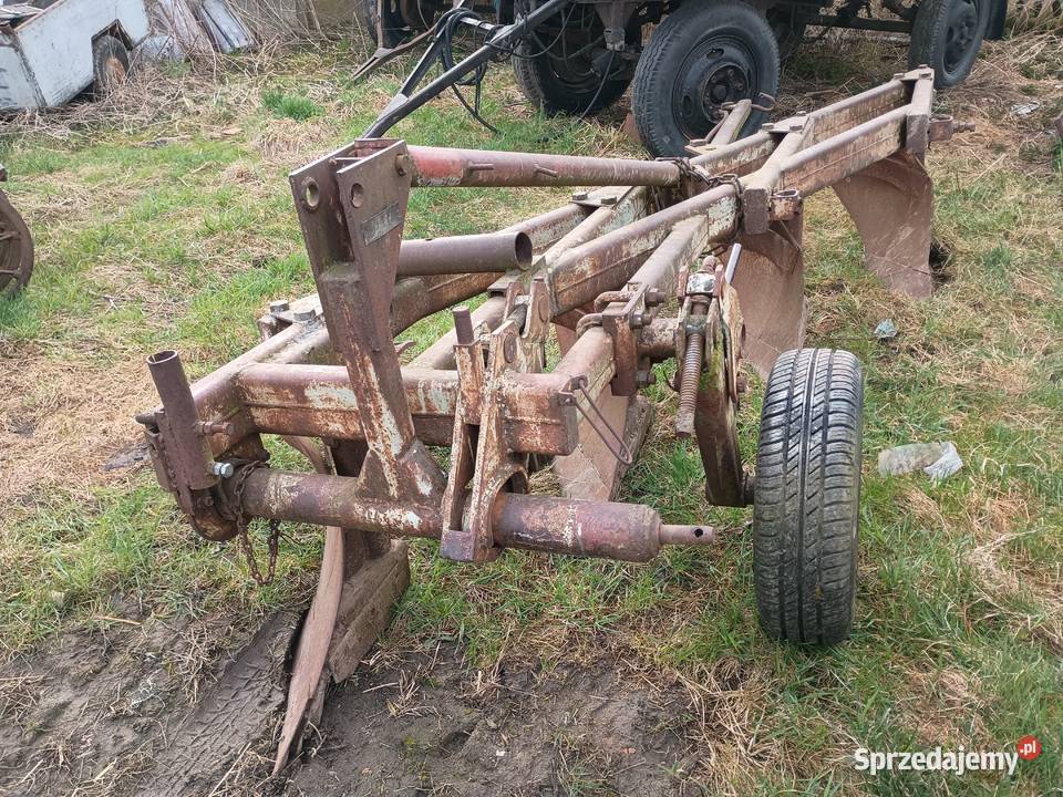 Pług 4 skibowy Grudziądz nieuszkodzony Gostyń