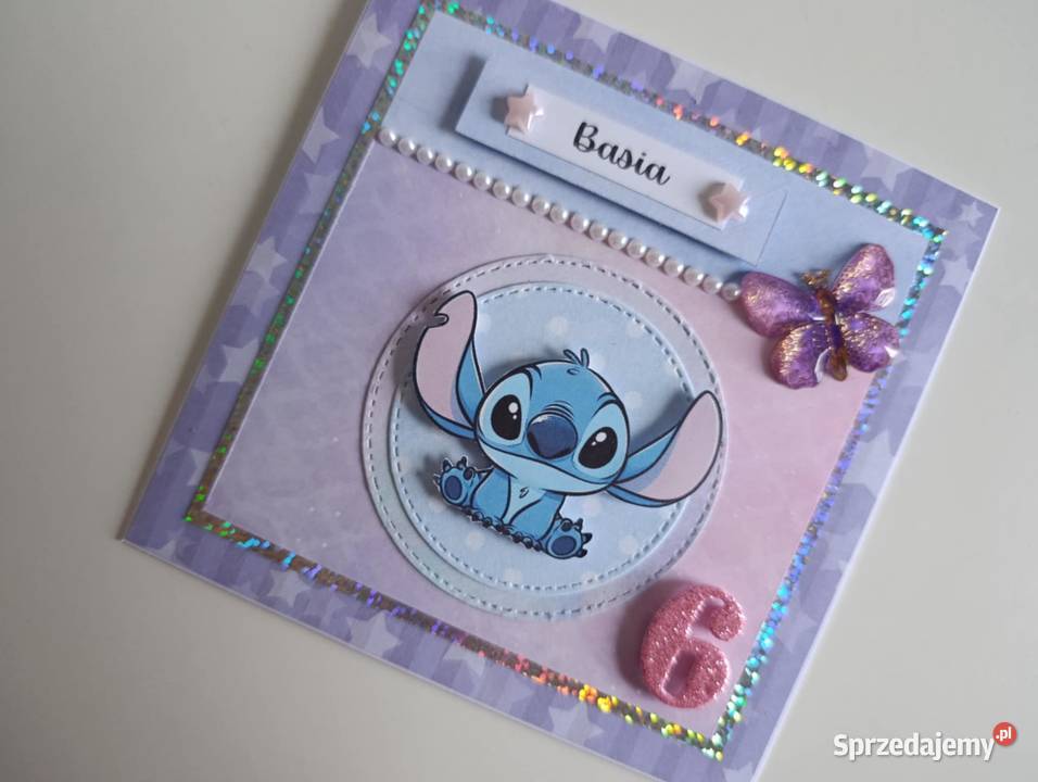 Personalizowana kartka na urodziny ręcznie