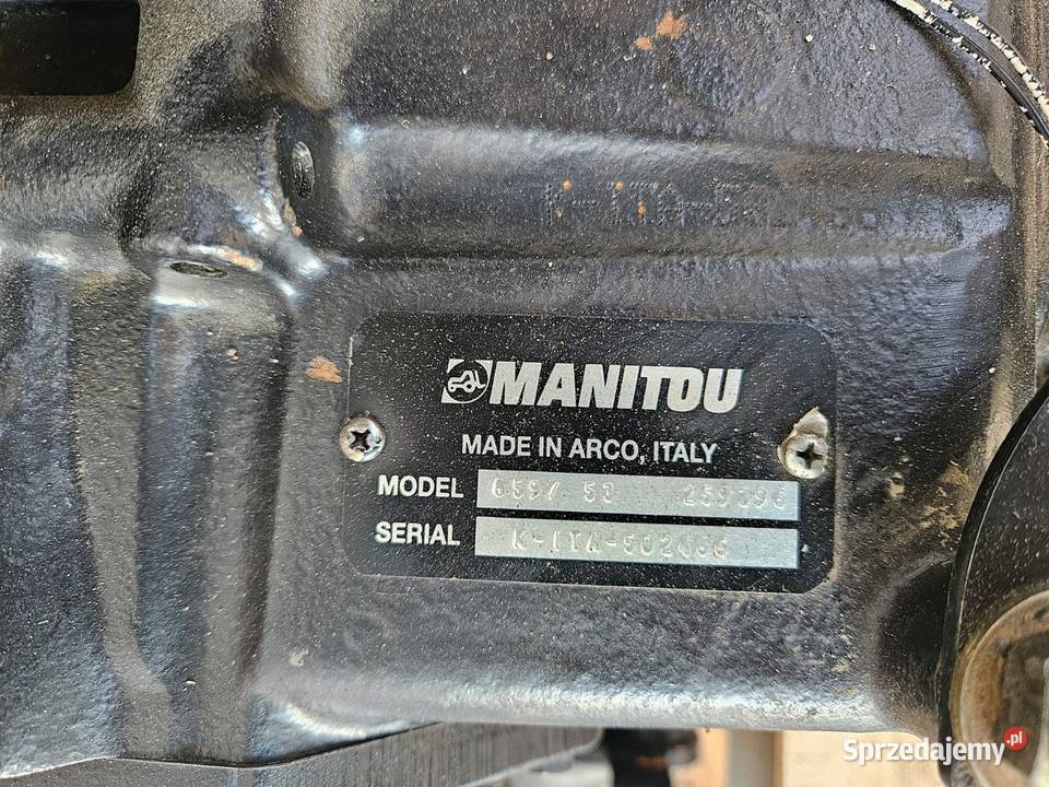 Skrzynia biegów 65953 259396 4209396R Manitou Wilkowo