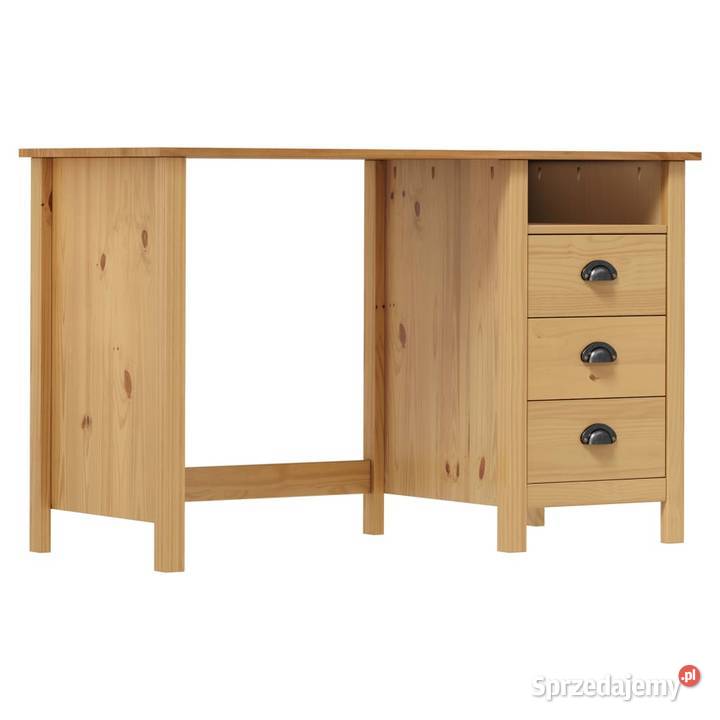 vidaXL Biurko Hill z 3 szufladami 120x50x74 Biurka mazowieckie Warszawa