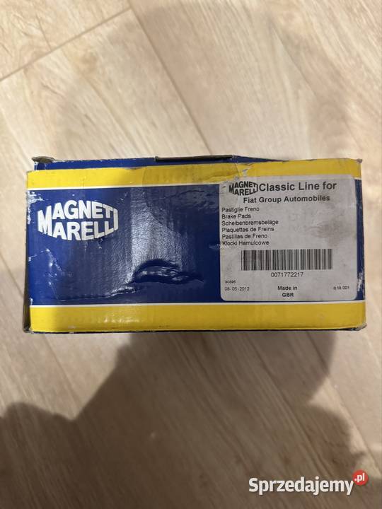 Klocki hamulcowe Magneti Marelli przód Fiat
