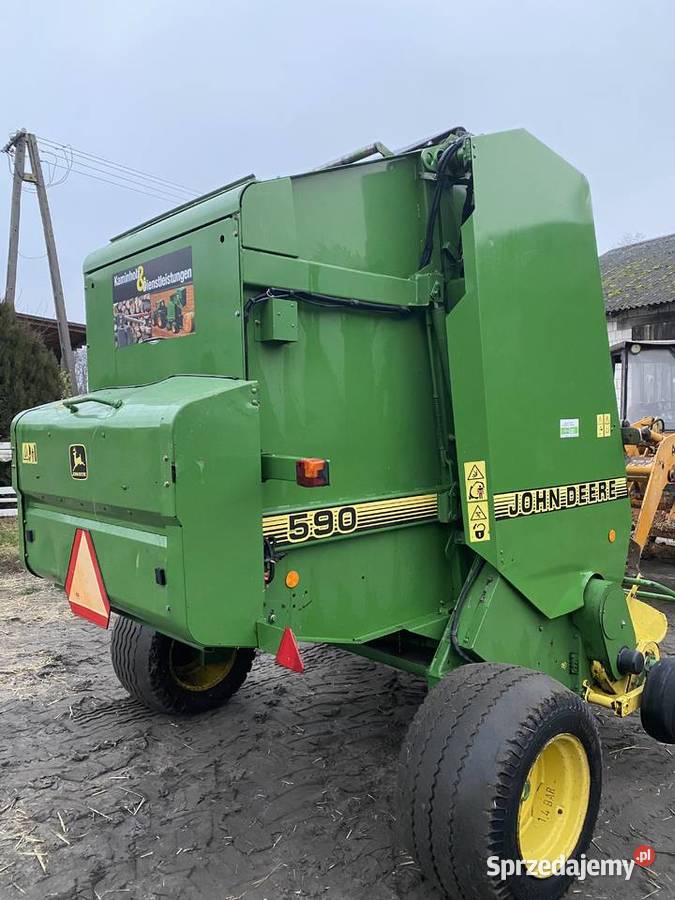 Sprzedam prasę John deere 590 nieuszkodzony Czarnostów-Polesie