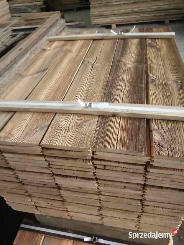 Piękna stara brązowa deska na ścianę Alldeco