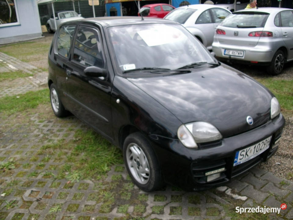 Fiat Seicento II właściciel czarny śląskie Katowice
