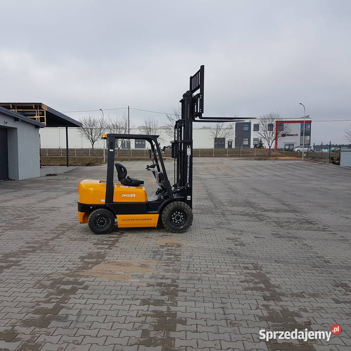 Wózek widłowy 25T triplex Gnter Grossmann diesel podkarpackie Rzeszów