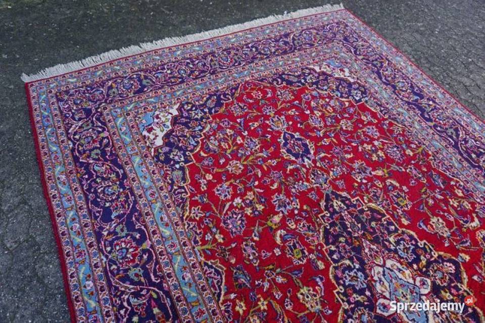 PERSKI DYWAN RECZNIE TKANY KESCHAN z Tuczno