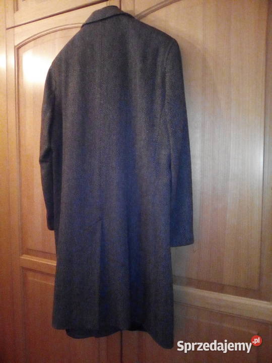Nowy płaszcz męski premium 100 wełny Warszawa