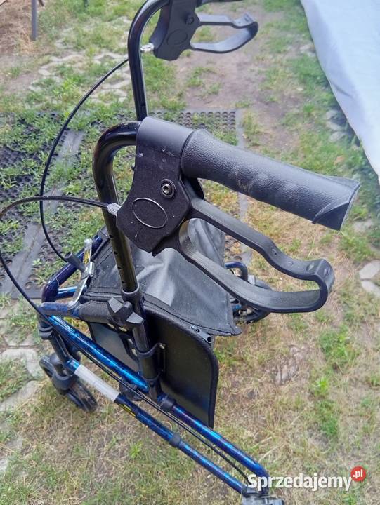Balkonik chodzik trójkołowy stabilny nowy torba Szygówek sprzedam