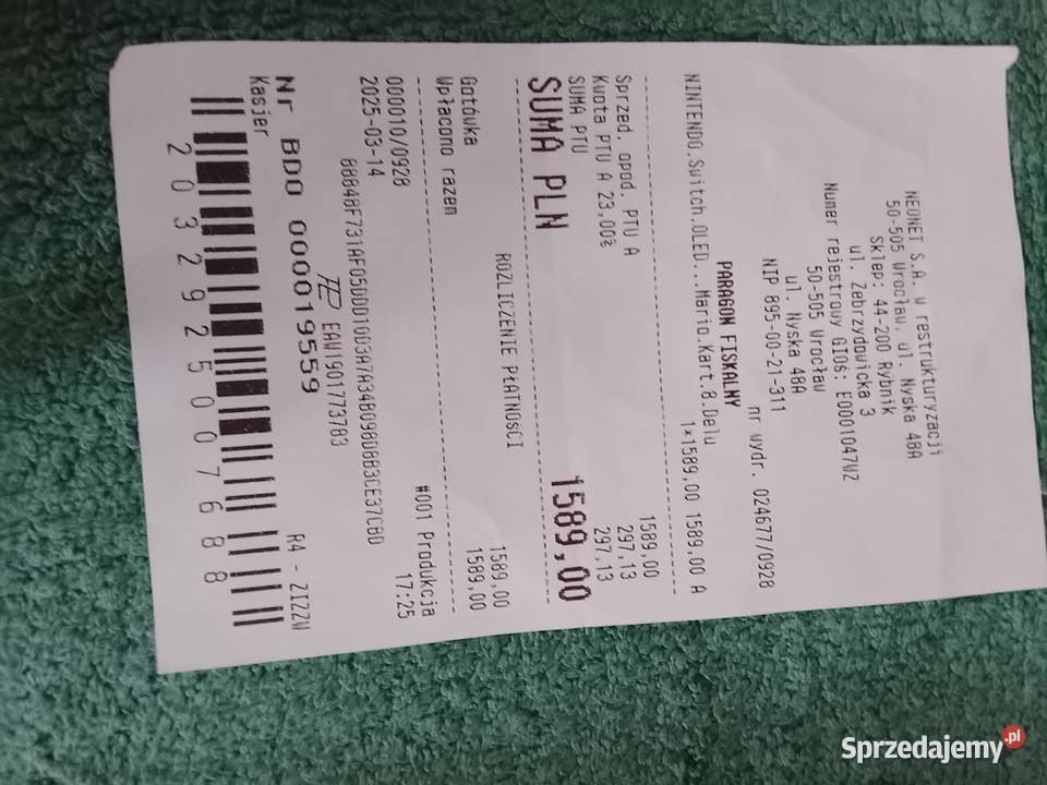 Nitendo Switch OLED śląskie Rybnik