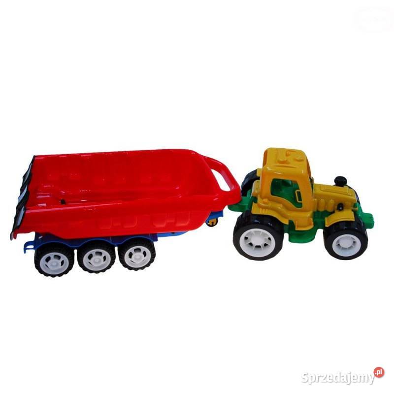 TRAKTOR Z PRZYCZEPĄ DUŻY Bielsk Podlaski