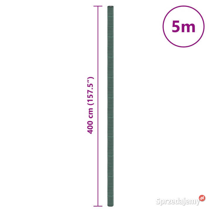 Agrowłóknina antychwastowa zielona 4x5 m PP Warszawa