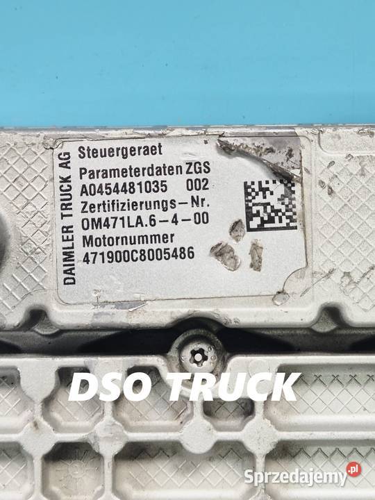 A0024462335 001 Sterownik MCM komputer silnika Zawichost