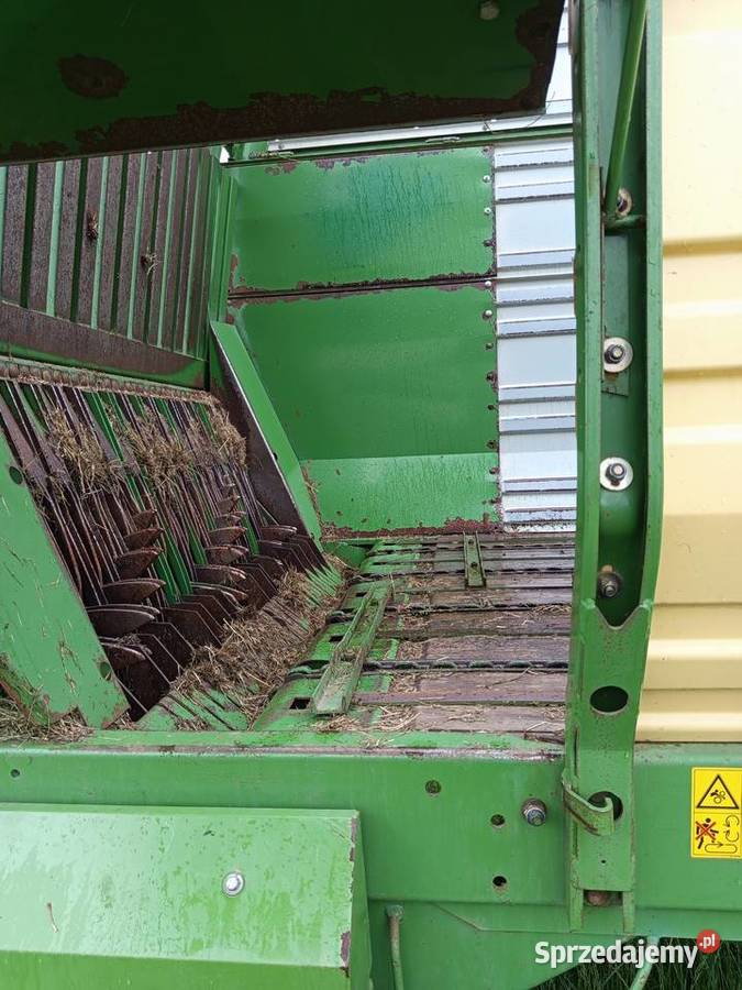 samozbierającą KRONE GL all in 48 Przyczepy rolnicze Leśno