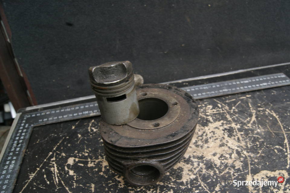 NSU QUICK 98 CYLINDER TŁOK DOLOT NSU 100 PONY Cylindry, głowice, pierścienie Motoryzacja śląskie Rybnik