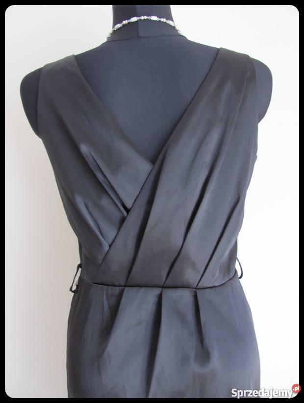 MAŁA czarna elegancka sukienka nowa z metką mazowieckie Płock