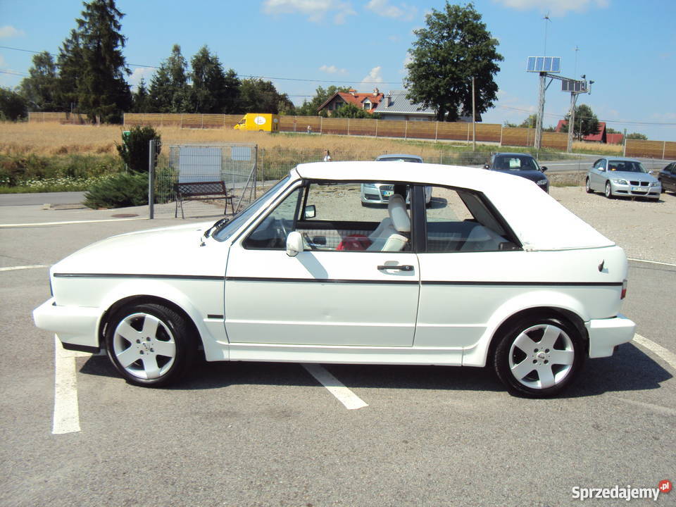 VOLKSWAGEN GOLF I CABRIO KARMANN Samochody osobowe Grodkowice