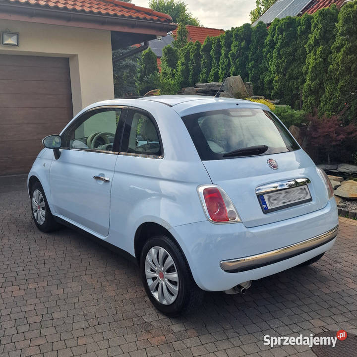 Fiat 500 12Benzyna Klimatyzacja 1242cm3 małopolskie Wieliczka