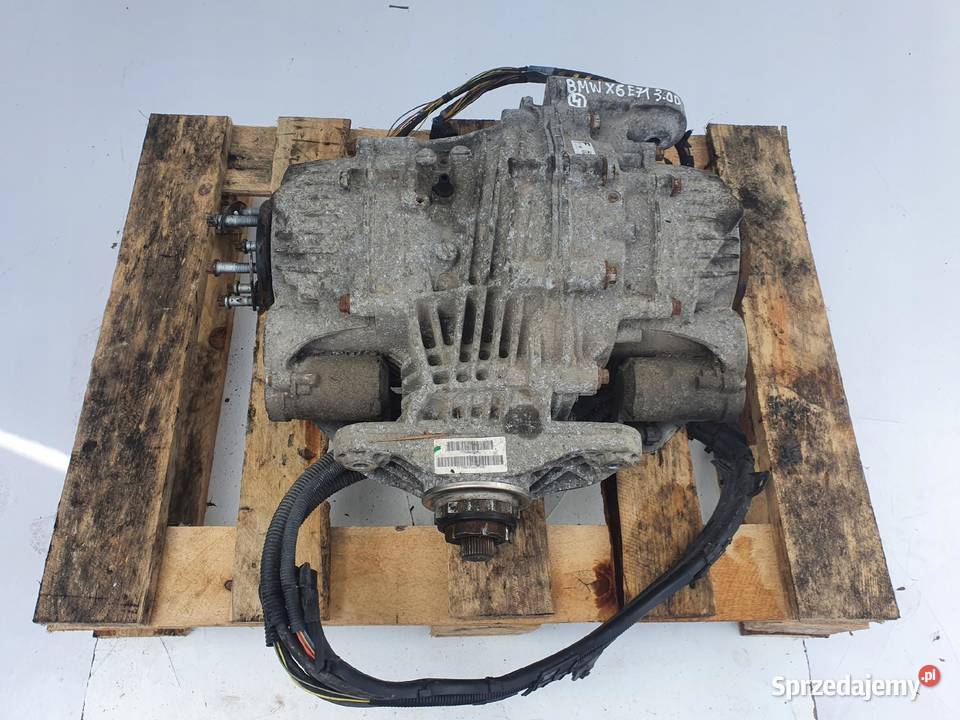 BMW X6 E71 X5 30 D TYLNY MOST TYŁ DYFER 7586025