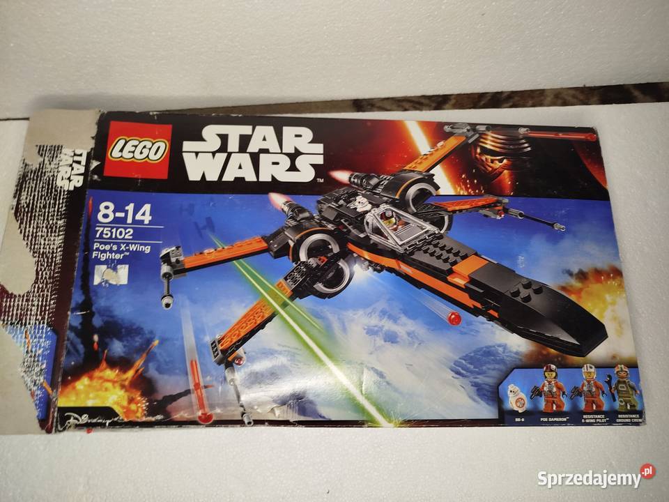 Zestaw klocków LEGO 75102 Star Wars XWing Zgierz