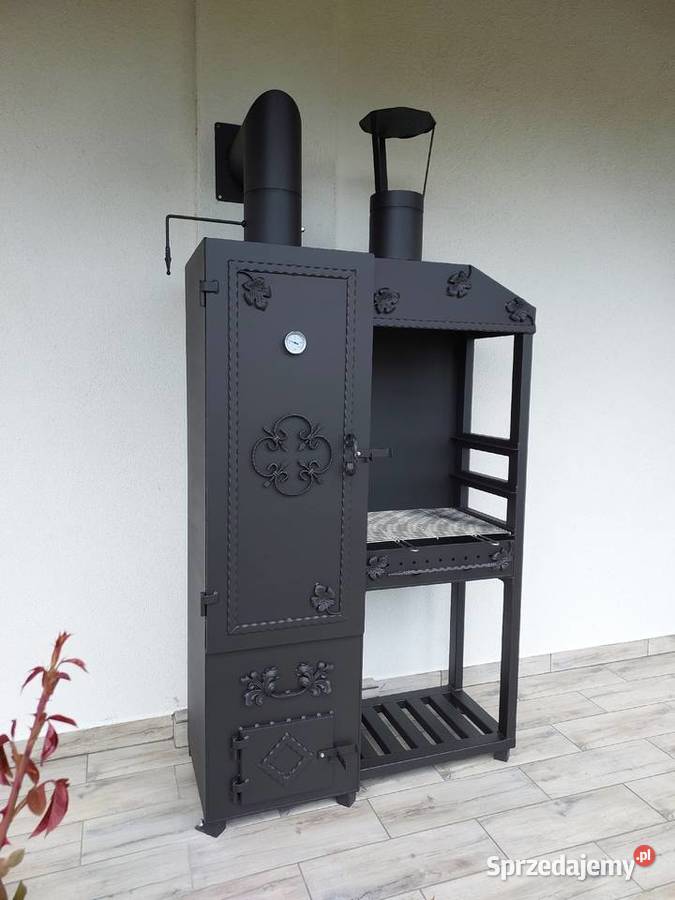 Wędzarnia Grill Smoker Solidna Kowala blacha 3 i Trzebież