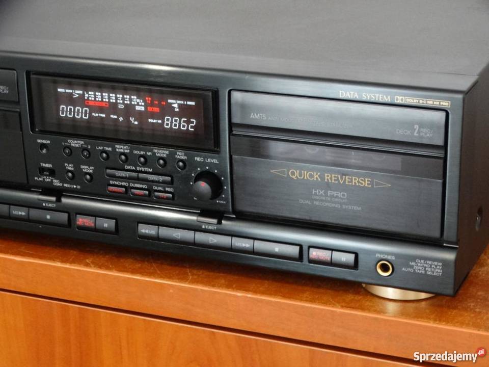 Magnetofon Aiwa ADWX929E unikat WYSYŁKA Jasło