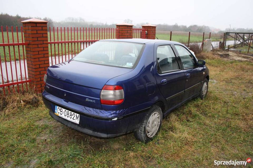 Fiat Siena 12 HL 1999r OC ważne do 19IV2017 nieuszkodzony Maksymilianowo