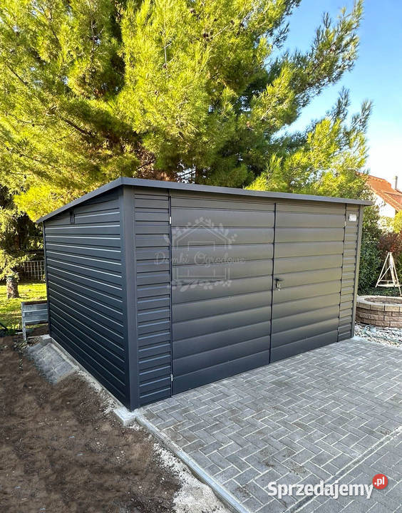 Schowek Domek ogrodowy 4x3m Brama dwuskrzydłowa sprzedam