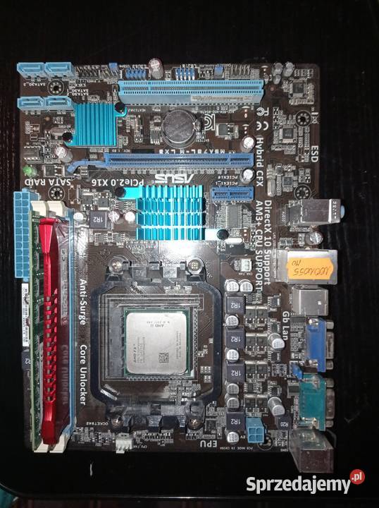 Części karta Asus GTX550TI AMD fx6300 35ghz gpu Wołomin