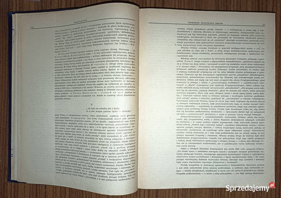 Władysław Orkan wybór pism Wydawnictwo Rzeszów