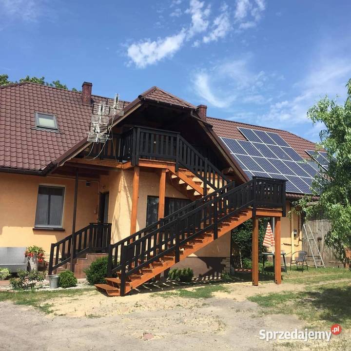 Schody zewnętrzne drewniane zewnętrzne lubuskie Gorzów Wielkopolski