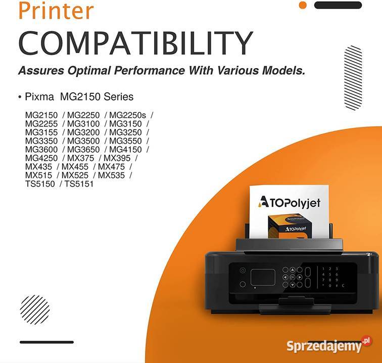 541XL TUSZ do CANON CL 541 PIXMA MG3250 2150 USB Gaszowice sprzedam